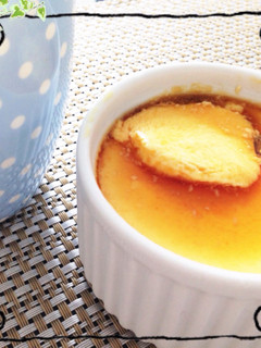 生クリームたっぷり*濃厚プリン*-レシピのメイン写真