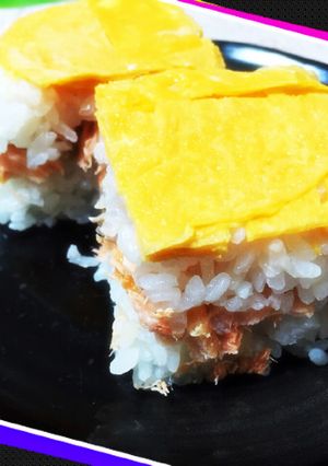 鮭のミルフィーユ御飯☆-レシピのメイン写真
