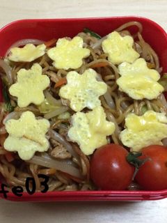 くっつかない!やきそば弁当-レシピのメイン写真