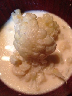 カリフラワーの簡単ミルク煮-レシピのメイン写真