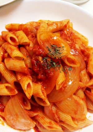 ツナとトマトのペンネ-レシピのメイン写真