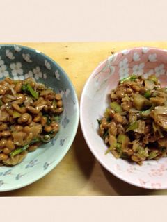 大根の葉とおじゃこの納豆和え-レシピのメイン写真