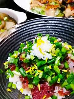 まぐろの漬け丼♥休日ごはん-レシピのメイン写真