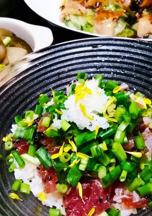 まぐろの漬け丼♥休日ごはん-レシピのメイン写真
