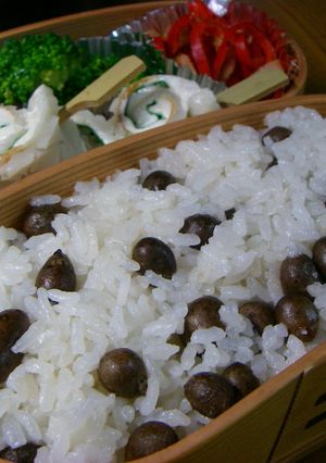 お弁当（93）むかごご飯-レシピのメイン写真
