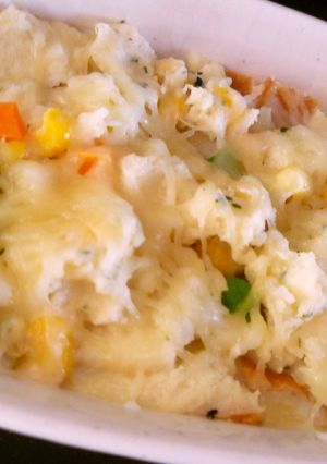ﾊﾟﾝの耳でポテトｸﾞﾗﾀﾝ♡離乳食-レシピのメイン写真
