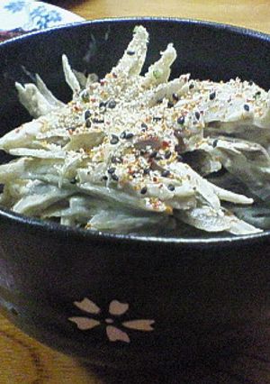 朝食にお弁当に☆手作りごぼうサラダ-レシピのメイン写真