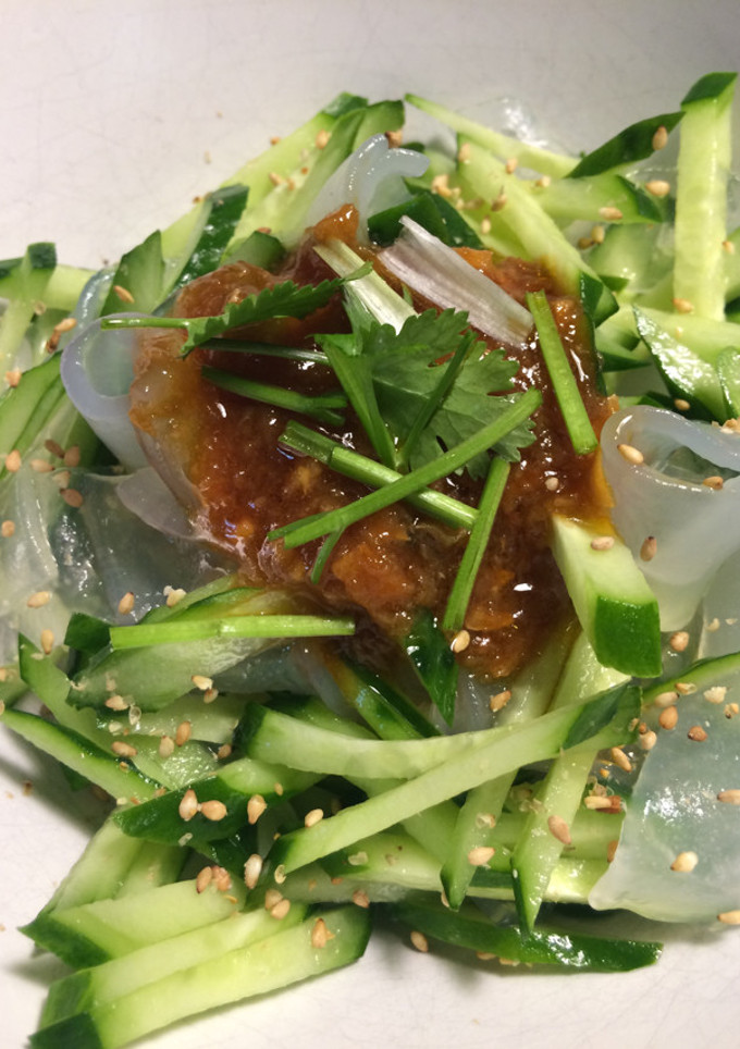 本格中華☆涼拌拉皮☆葛切りと胡瓜の和え物-レシピのメイン写真