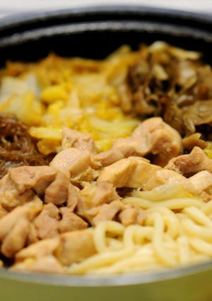 ひきずり鍋（名古屋風鶏すき焼き）-レシピのメイン写真
