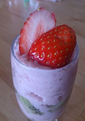 ふわふわ苺ミルクゼリー-レシピのメイン写真