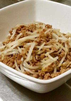 そぼろもやし-レシピのメイン写真
