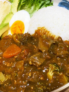 バーミキュラ☆肉2種使用の贅沢無水カレー-レシピのメイン写真