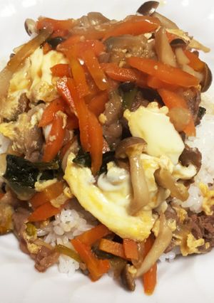 具沢山牛丼-レシピのメイン写真