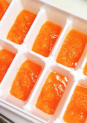 離乳食初期▷ニンジンのペースト-レシピのメイン写真