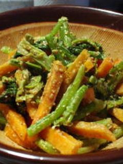 秋の終わりに柿の和えもの-レシピのメイン写真