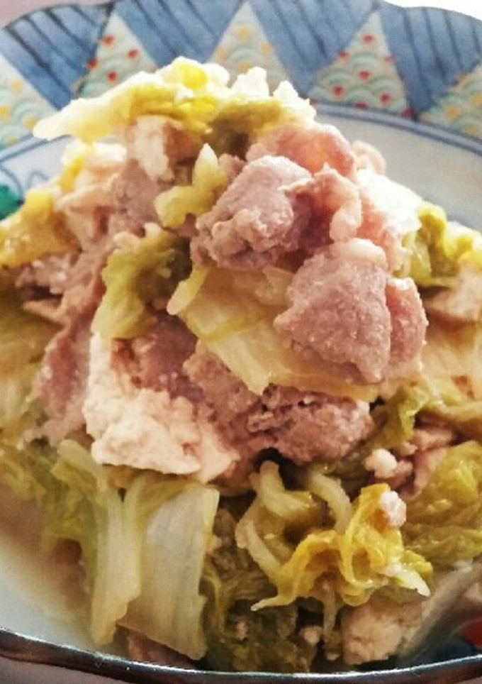 豚肉と白菜の旨くた煮-レシピのメイン写真