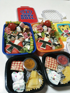 ♡息子リクエスト❣ニンニンジャー弁当♡-レシピのメイン写真