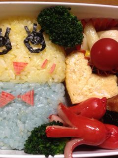 ふなっしー☆キャラ弁-レシピのメイン写真