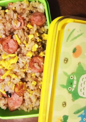 簡単10分で冷やご飯がパラパラ炒飯！-レシピのメイン写真
