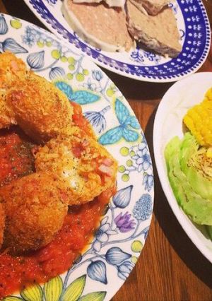 子どもも嬉しい☆チーズ入りライスコロッケ-レシピのメイン写真