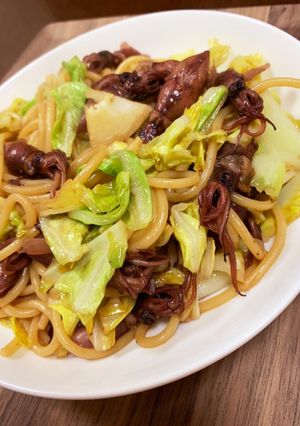 ホタルイカと春キャベツのパスタ♡-レシピのメイン写真