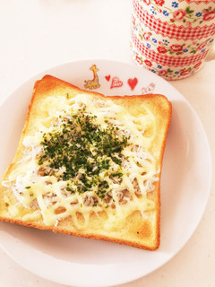 超簡単!しらすトースト☆-レシピのメイン写真