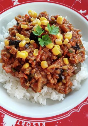 野菜たっぷり！ヘルシー♪ドライカレー-レシピのメイン写真