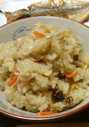土鍋で鶏ごぼう御飯-レシピのメイン写真