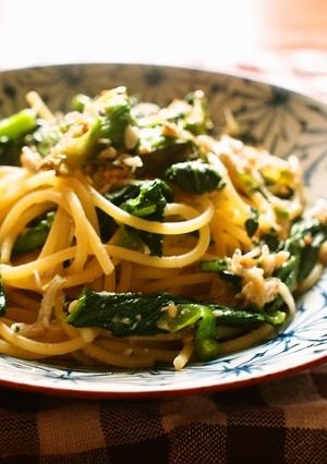 ふきのとうのパスタ-レシピのメイン写真