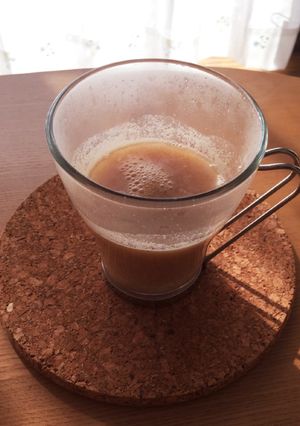 まるでアップルパイ*ホット甘酒スムージー-レシピのメイン写真