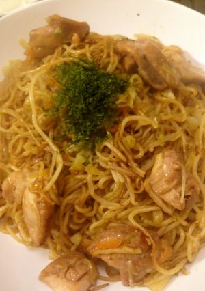 チキ味噌焼きそば♪-レシピのメイン写真