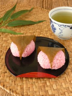 炊飯器で簡単★もち米の桜餅♪-レシピのメイン写真