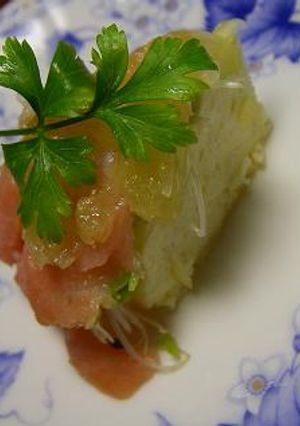 サーモンチーズケーキ-レシピのメイン写真