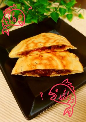 フライパンで鯛じゃないけど鯛焼き-レシピのメイン写真