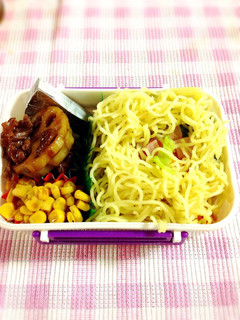 あんかけ風焼きそば弁当♪-レシピのメイン写真