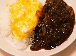 市販のルゥ+トマトペースト❤ハヤシライス-レシピのメイン写真