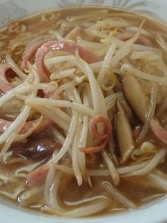 もやし炒めの餡かけ醤油ラーメン-レシピのメイン写真