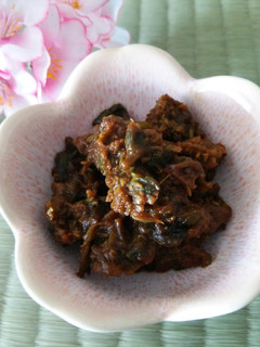 ご飯のお供・お茶漬け♪ふきのとう!蕗味噌-レシピのメイン写真