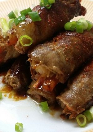 プルコギタレの肉巻き-レシピのメイン写真