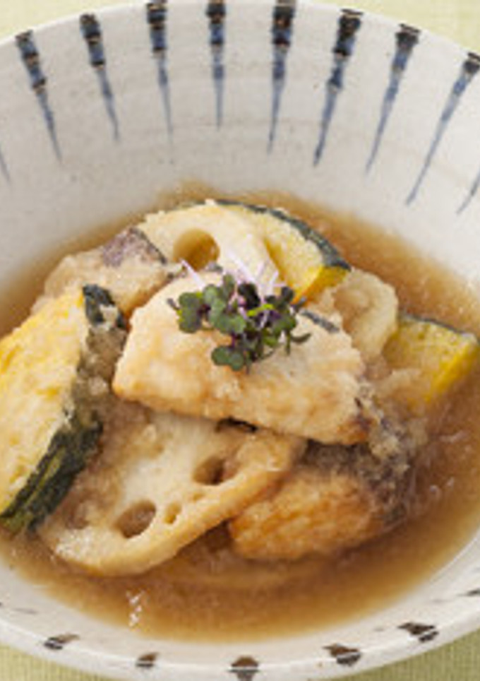 ブリと季節野菜の揚げだし風大根おろし煮-レシピのメイン写真