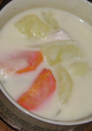 ママの味♪牛乳たっぷり☆クリームシチュー-レシピのメイン写真