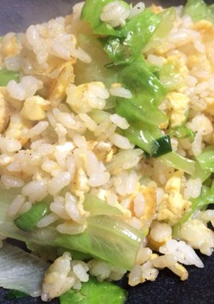 レタスチャーハン-レシピのメイン写真