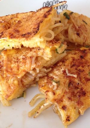 焼きそばのピカタ？！-レシピのメイン写真