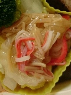 白菜のなめ茸あえ-レシピのメイン写真