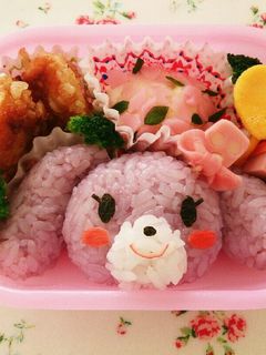 ラララフローラちゃんキャラ弁-レシピのメイン写真