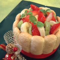 【merci*M様】フェイクスイーツ◆薔薇飾水色ムース♡プリンセスシャルロット◆ merci*M様】フェイクスイーツ◇薔薇飾水色ムース♡プリンセス