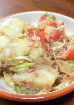 ツナじゃが-レシピのメイン写真