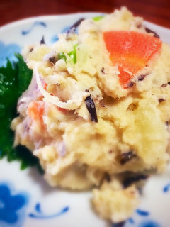 いつもと違う。和風ポテトサラダ-レシピのメイン写真