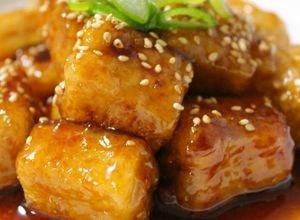 節約満足おかず＊揚げこうやの照りマヨ絡め-レシピのメイン写真