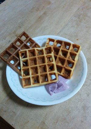 外はサクッ中はもちっ！ワッフル❤-レシピのメイン写真